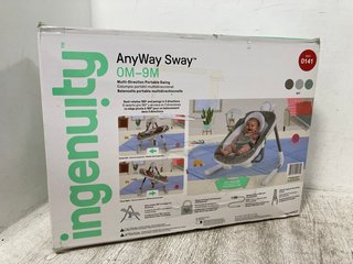 INGENUITY ANYWAY SWAY MULTI-DIRECTION PORTABLE SWING: LOCATION - WA8