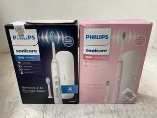 PHILIPS SONICARE 7300 ELECTRIC TOOTHBRUSH IN WHITE TO ALSO INCLUDE PHILIPS SONICARE 5100 ELECTRIC TOOTHBRUSH IN PINK: LOCATION - WA10