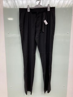 AMIRI WOOL KICK FLARE PANTS IN BLACK - SIZE 54 - RRP £1,152: LOCATION - BOOTH