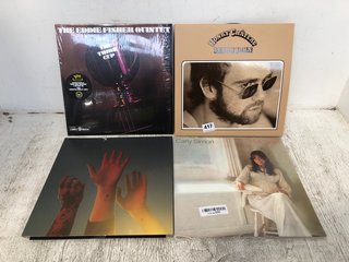 4 X ASSORTED VINYLS TO INCLUDE ELTON JOHN HONKEY CHATEAU: LOCATION - A14