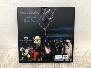 BLACK SABBATH LIVE EVIL SUPER DELUXE BOXED VINYL SET: LOCATION - A14