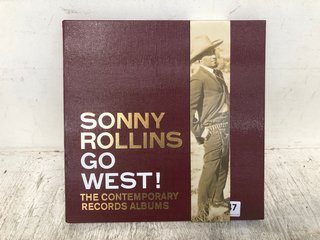 SONNY ROLLINS GO WEST! THE CONTEMPORARY RECORDS ALBUMS - RRP £150.00: LOCATION - A13