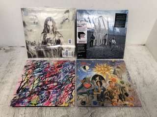 4 X ASSORTED VINYLS TO INCLUDE MYRKUR GALAXY MERGE EDITION: LOCATION - A12