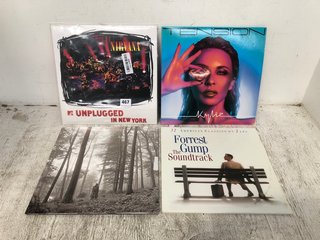 4 X ASSORTED VINYLS TO INCLUDE NIRVANA UNPLUGGED IN NEW YORK: LOCATION - A12