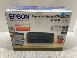 EPSON EXPRESSION HOME XP-2200 COLOUR PRINTER IN BLACK: LOCATION - B2