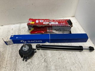 QTY OF ASSORTED CAR ITEMS TO INCLUDE 1.5T SCISSOR JACK: LOCATION - B5