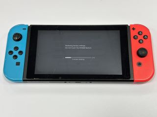 NINTENDO SWITCH 32 GB GAMES CONSOLE (ORIGINAL RRP - £259) IN NEON BLUE & NEON RED: MODEL NO HAC-001(-01, UNIT ONLY) [JPTM114693]
