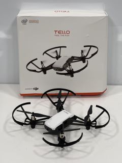 POWERED BY DJI RYZE TELLO DRONE IN WHITE: MODEL NO TLW004 (WITH BOX) [JPTM114823]