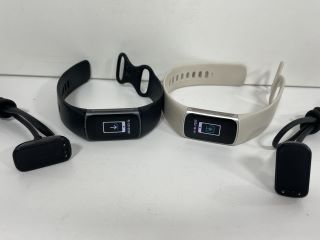 2X FITBIT CHARGE 5 HEALTH & FITNESS TRACKERS: MODEL NO FB421 (WITH STRAPS & CHARGER CABLES) [JPTM115011]