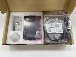 POLYCOM CEILING MICROPHONE: MODEL NO 2201-26932-001 (WITH BOX & ACCESSORIES AS PICTURED) [JPTM114678]