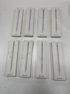 JSDOIN ACTIVE STYLUS PEN COMBATABLE WITH IPAD AIR(4TH), IPAD PRO 11" (1ST, 2ND &3RD), IPAD PRO 12.9" (3RD, 4TH & 5TH) TABLET ACCESSORIES (ORIGINAL RRP - £600) IN WHITE: MODEL NO ADLQ80733 (QUANTITY O