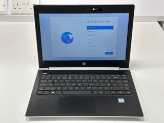 HP PROBOOK 430 G5 128 GB LAPTOP IN BLACK. (WITH MAINS POWER CABLE). INTEL CORE I5-8250U @ 1.60GHZ, 8 GB RAM, 13.3" SCREEN, MICROSOFT BASIC DISPLAY ADAPTER [JPTM115081]