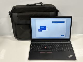LENOVO THINKPAD E15 GEN 2 256 GB LAPTOP IN BLACK. (WITH MAINS POWER ADAPTER AND PLUG TO INCLUDE TARGUS LAPTOP BAG). 11TH GEN INTEL CORE I5-1135G7 @ 2.40 GHZ, 8.00 GB RAM, 15.6" SCREEN, INTEL IRIS XE