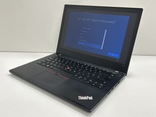 LENOVO THINKPAD T480 256GB LAPTOP: MODEL NO 20L6SD8Q0M (WITH CHARGER CABLE, BIOS PASSWORD PROTECTED). INTEL CORE I5-8350U @ 1.70GHZ, 8GB RAM, 14.0" SCREEN, INTEL UHD GRAPHICS 620 [JPTM114632]