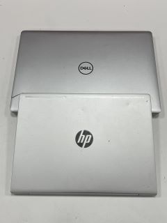 DELL INSPIRON & HP PROBOOK 455 G7 LAPTOPS IN SILVER. (UNITS ONLY, STORAGE REMOVED, SPARES & REPAIRS) [JPTM114907]