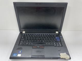 LENOVO THINKPAD L420 LAPTOP. (UNIT ONLY, INTERNAL STORAGE REMOVED, SPARES & REPAIRS). [JPTM114658]