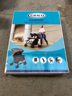 GRACO DUORIDER LIGHTWEIGHT DOUBLE PUSHCHAIR: LOCATION - BR1