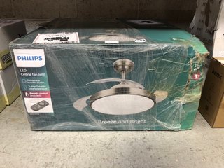 PHILIPS LED CEILING FAN LIGHT: LOCATION - BR2