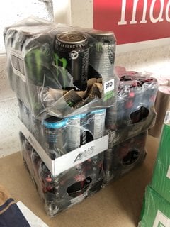 (COLLECTION ONLY) QTY OF ASSORTED DRINKS TO INCLUDE MONSTER ENERGY BB 31/01/2026 & DRAGON ENERGY DRINK BB 03/2024 PLEASE NOTE 16+ ONLY ID MAY BE REQUIRED: LOCATION - AR9