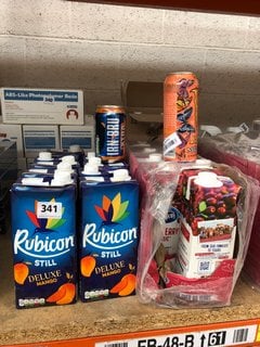 (COLLECTION ONLY) QTY OF RUBICON STILL DELUXE MANGO DRINK BB 08/2024 TO ALSO INCLUDE OCEAN SPRAY CRANBERRY CLASSIC DRINK BB01/2025: LOCATION - AR11