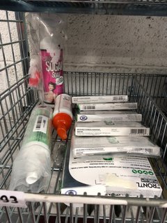 (COLLECTION ONLY) QTY OF ASSORTED ITEMS TO INCLUDE FRONTLINE PLUS SPOT-ON CAT FLEA TREATMENTS & TROPICLEAN DEODORIZING PET SPRAY: LOCATION - BR19
