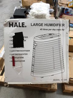 HALE LARGE HUMIDIFIER 45L PER DAY CAPACITY 45DW: LOCATION - A3