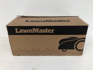 LAWNMASTER ROBOTIC BARE MACHINE MODEL: VBRM16 RRP - £280: LOCATION - WHITE BOOTH