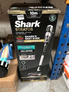SHARK STRATOS PET PRO MODEL CORDED STICK VACUUM CLEANER RRP - £249: LOCATION - A3