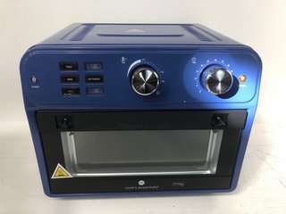 COOK'S ESSENTIALS AIR FRYER OVEN IN BLUE: LOCATION - A2