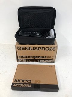 NOCO GENIUS PRO 25A BATTERY CHARGER RRP - £604: LOCATION - WHITE BOOTH