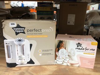 2 X ASSORTED BABY ITEMS TO INCLUDE TOMMEE TIPPEE MADE FOR ME DOUBLE ELECTRIC BREAST PUMP: LOCATION - D11
