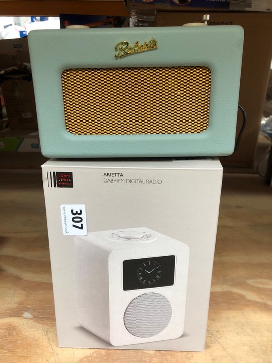 John Pye Auctions 3 X ASSORTED RADIOS TO INCLUDE JOHN LEWIS AND