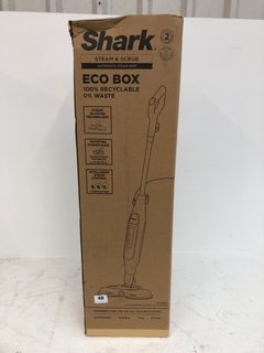 SHARK STEAM AND SCRUB AUTOMATIC STEAM MOP RRP - £149: LOCATION - WHITE BOOTH