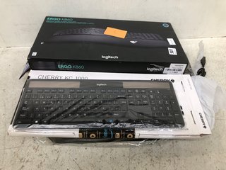 QTY OF ASSORTED ITEMS TO INCLUDE LOGITECH ERGO K860 KEYBOARD: LOCATION - C12
