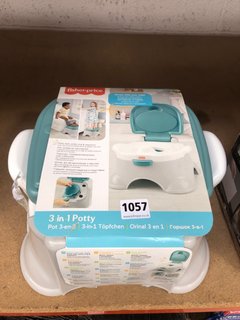 FISHER PRICE 3 IN 1 POTTY TOILET TRAINING AID: LOCATION - AR3