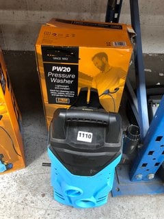 2 X PW20 PRESSURE WASHER IN BLUE AND BLACK: LOCATION - AR6