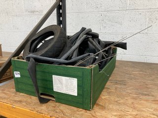 QTY OF ASSORTED BICYCLE INNER TUBES AND TYRES: LOCATION - BR8