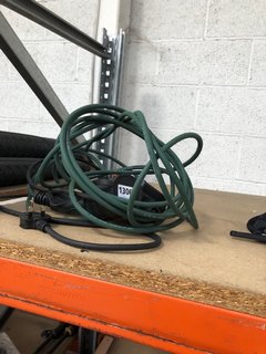 EV ELECTRIC VEHICLE CHARGING CABLE IN BLACK AND GREEN: LOCATION - AR18