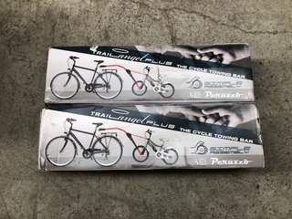 2 X TRAIL ANGEL PLUS BICYCLE TOWING BARS: LOCATION - BR22