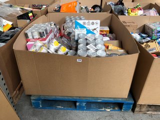PALLET OF ASSORTED FOOD ITEMS TO INCLUDE ITSU KATSU RICE NOODLES (BBE 16/04/24) AND HAPPY FAVA BEANS (BBE 8TH NOV 2024): LOCATION - A9 (KERBSIDE PALLET DELIVERY)