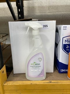 (COLLECTION ONLY) QTY OF ECOEGG CARPET & UPHOLSTERY STAIN REMOVER SPRAYS 750ML (PLEASE NOTE: 18+YEARS ONLY. ID MAY BE REQUIRED): LOCATION - BR9