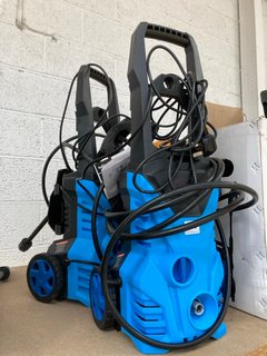 2 X PRESSURE WASHERS IN BLUE AND BLACK: LOCATION - AR18