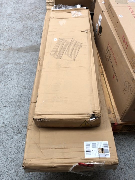 John Pye Auctions DOMINO METAL TRIO BUNK BED IN WHITE RRP £199