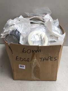 QTY OF ASSORTED EDGE TAPE: LOCATION - CR4