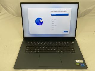 DELL INSPIRON 16 PLUS 7620 457 GB LAPTOP (ORIGINAL RRP - £899) IN BLACK: MODEL NO P117F003 (WITH BOX & POWER CABLE) 12TH GEN INTEL(R) CORE(TM) I7-12700H 2.30GHZ, 16 GB RAM,  INTEL(R) IRIS(R) XE GRAPH