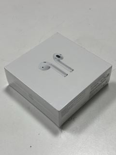 APPLE AIRPODS 2ND GENERATION EARPHONES IN WHITE: MODEL NO A2032 (SEALED UNIT) [JPTM115005] (SEALED UNIT) THIS PRODUCT IS FULLY FUNCTIONAL AND IS PART OF OUR PREMIUM TECH AND ELECTRONICS RANGE