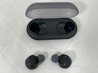 SONY WF-C500 EARBUDS (ORIGINAL RRP - £55) IN BLACK: MODEL NO YY2952 (WITH CHARGING CASE) [JPTM115066] THIS PRODUCT IS FULLY FUNCTIONAL AND IS PART OF OUR PREMIUM TECH AND ELECTRONICS RANGE