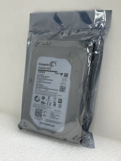 SEAGATE 1TB SATA 7.2K 3.5" HARD DISC DRIVE: MODEL NO 1ER162-501 (UNIT ONLY) [JPTM114972] (SEALED UNIT) THIS PRODUCT IS FULLY FUNCTIONAL AND IS PART OF OUR PREMIUM TECH AND ELECTRONICS RANGE