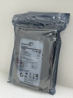 SEAGATE 1TB SATA 7.2K 3.5" HARD DISC DRIVE: MODEL NO 1CH162-510 (UNIT ONLY) [JPTM114973] (SEALED UNIT) THIS PRODUCT IS FULLY FUNCTIONAL AND IS PART OF OUR PREMIUM TECH AND ELECTRONICS RANGE