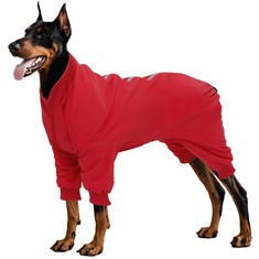QTY OF ASSORTED ITEMS TO INCLUDE DOG WATERPROOF ZIP UP COAT. RED. XS. TOTAL RRP £300: LOCATION - C RACK